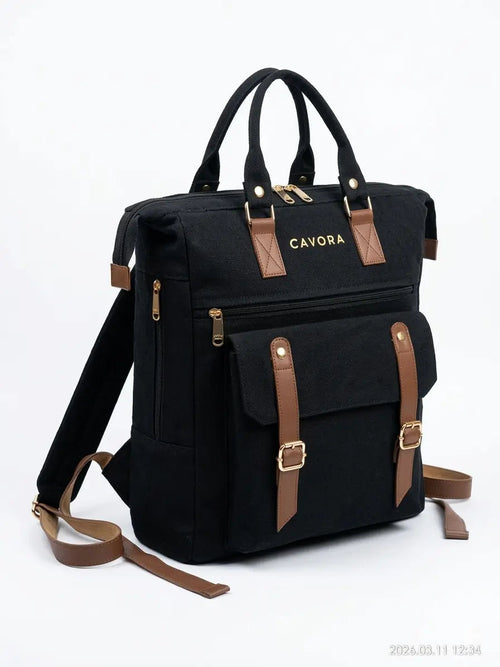 Axton Unisex Backpack for Travel & Work | Stylish Laptop Backpack – Cavora - Cavora