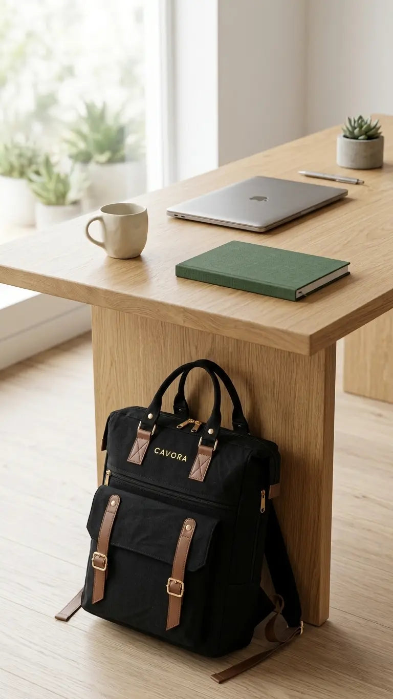 Axton Unisex Backpack for Travel & Work | Stylish Laptop Backpack – Cavora - Cavora