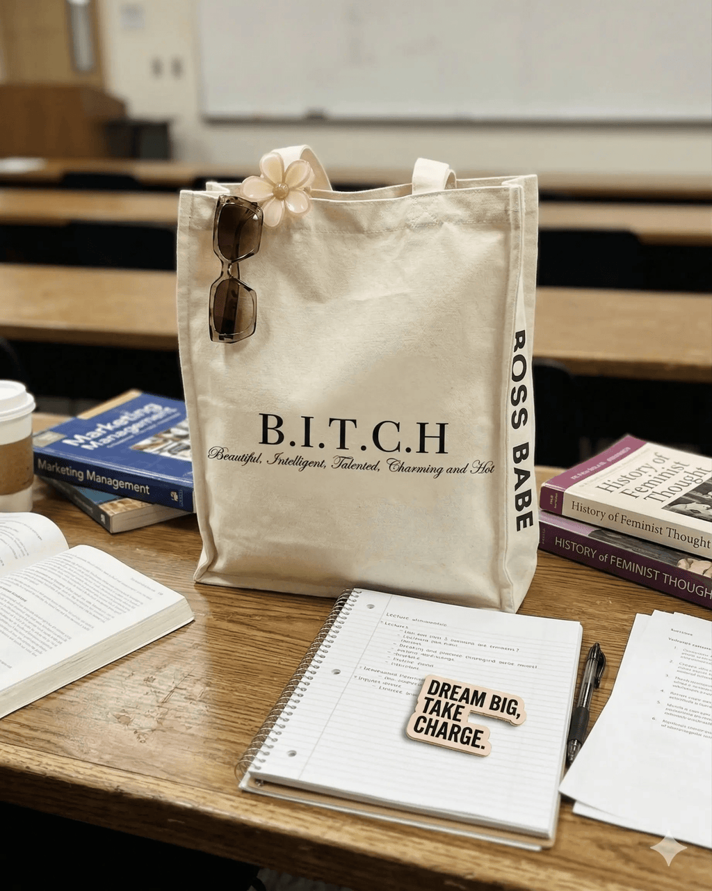 Boss Babe Sassy Tote Bag - Cavora