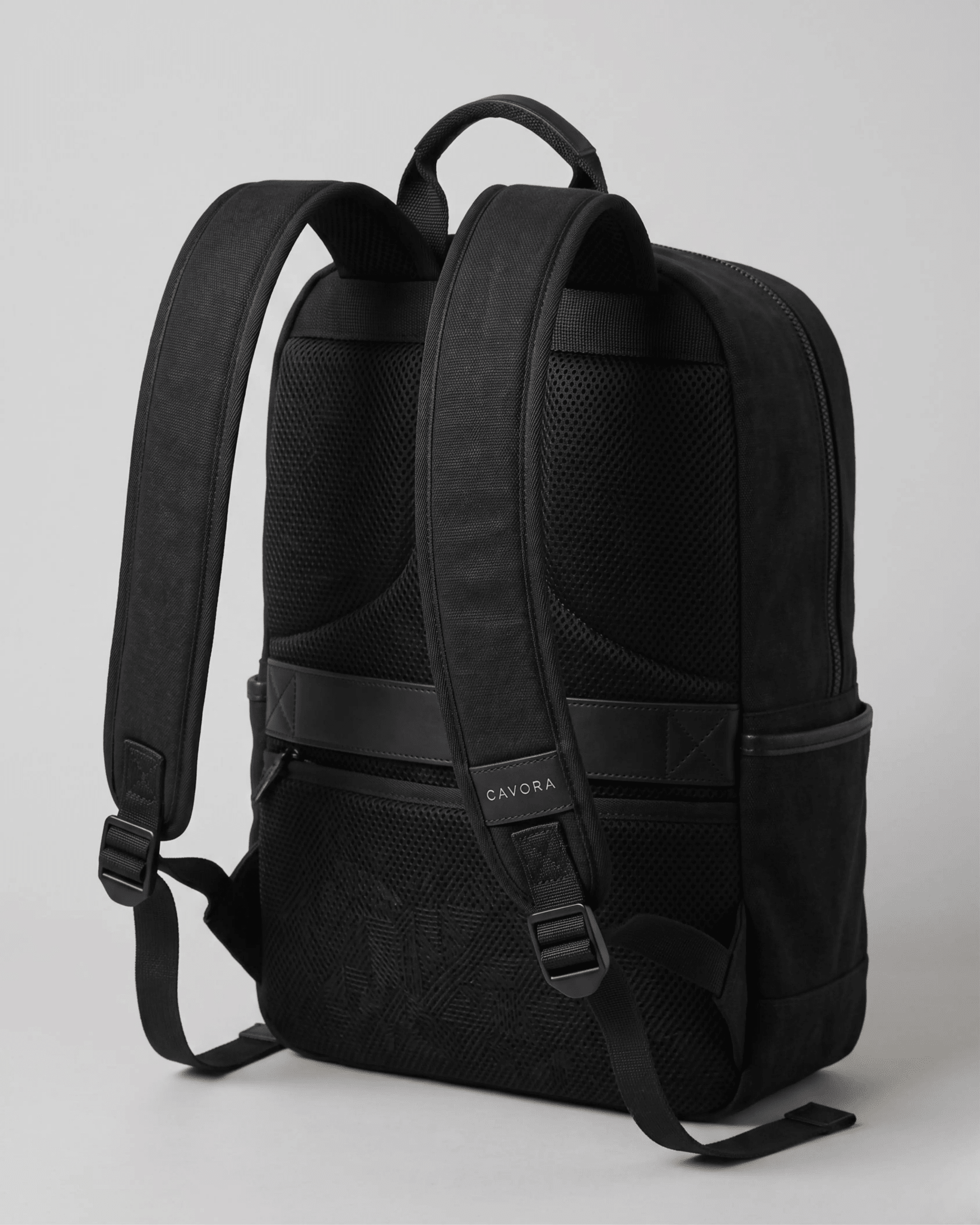 Canvas Laptop Backpack | Cavora Aeron Pack Minimal Work & Travel Bag - Cavora