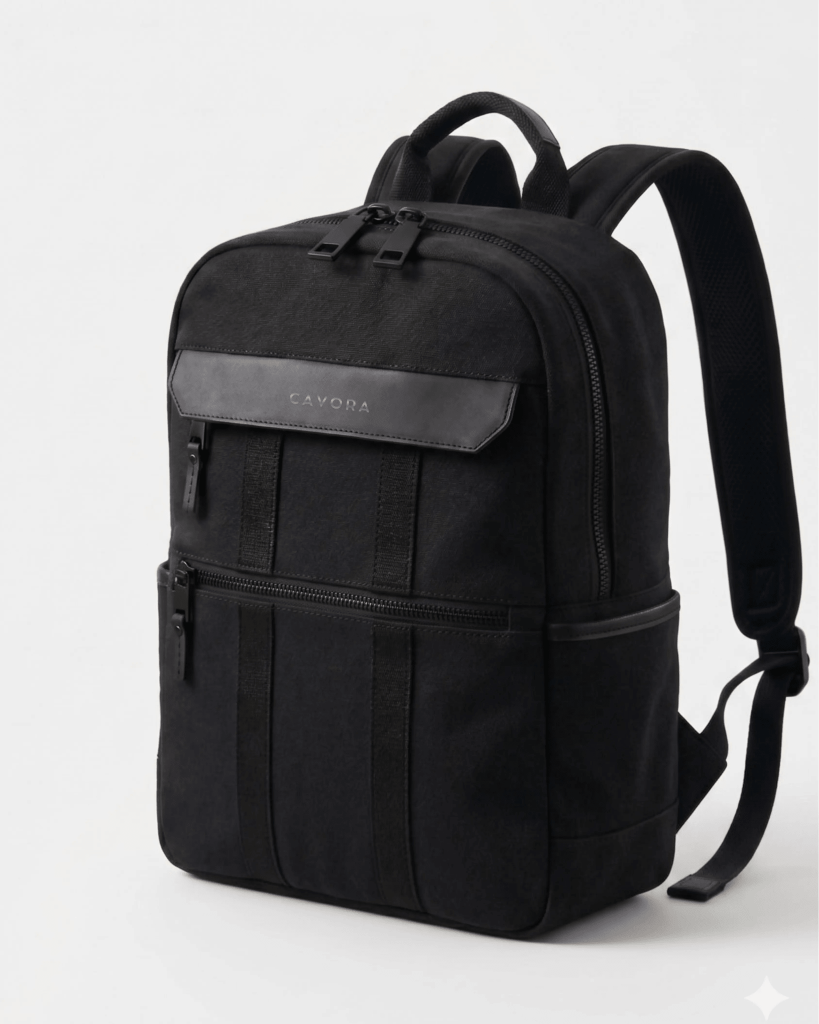 Canvas Laptop Backpack | Cavora Aeron Pack Minimal Work & Travel Bag - Cavora