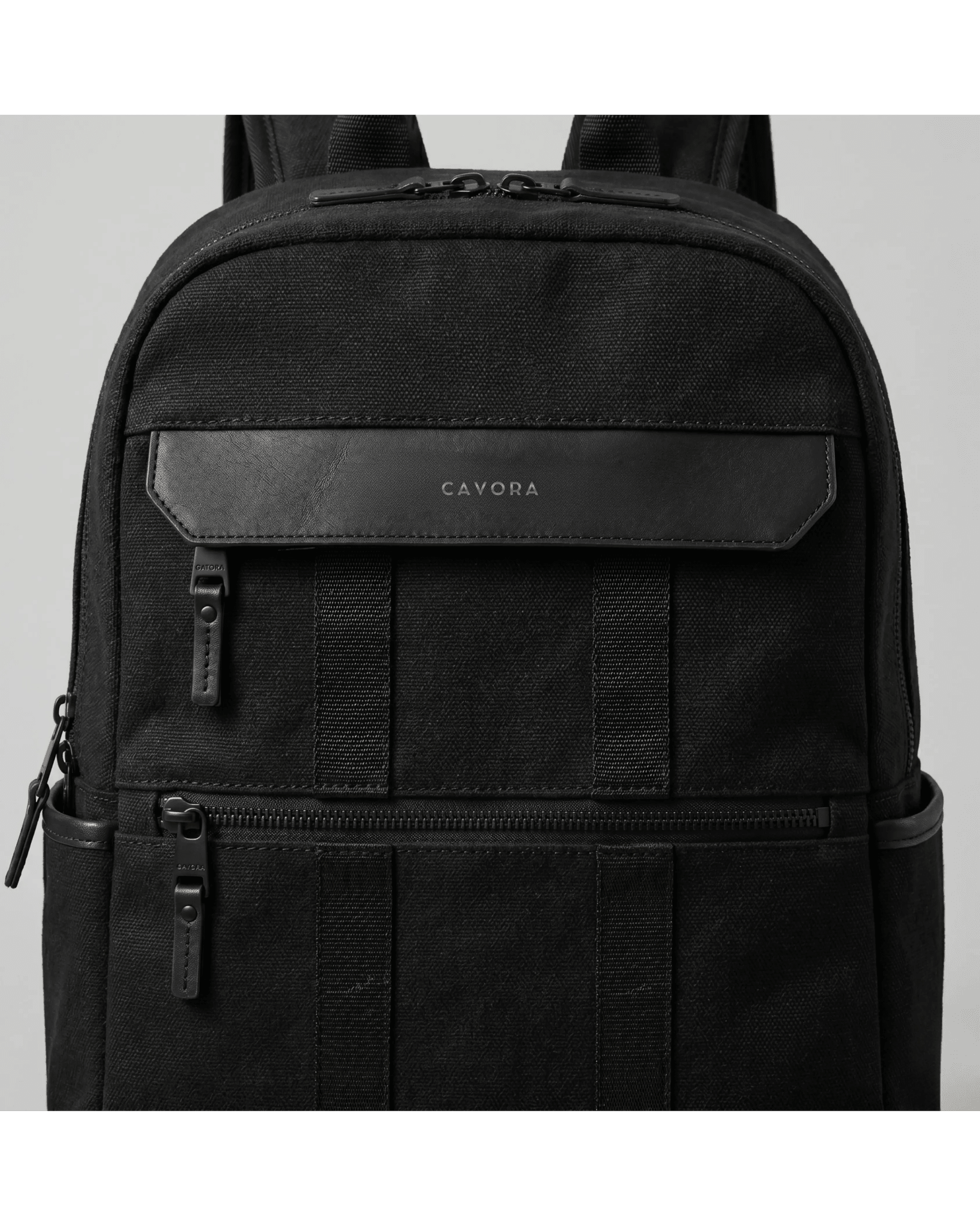 Canvas Laptop Backpack | Cavora Aeron Pack Minimal Work & Travel Bag - Cavora