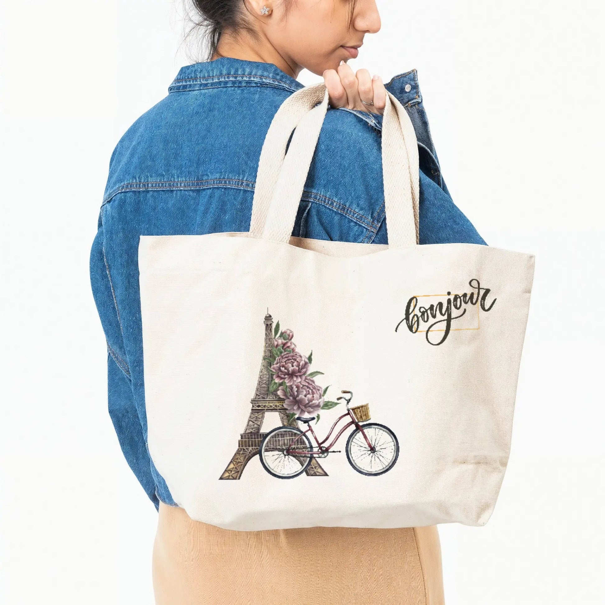 City Print Canvas Tote Bag – All City Tote - Cavora