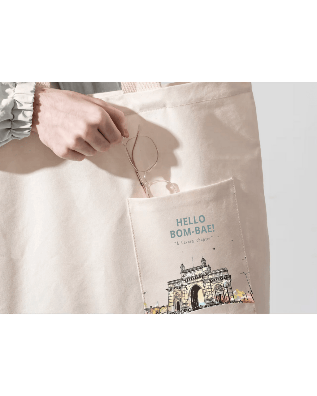 City Print Canvas Tote Bag – All City Tote - Cavora