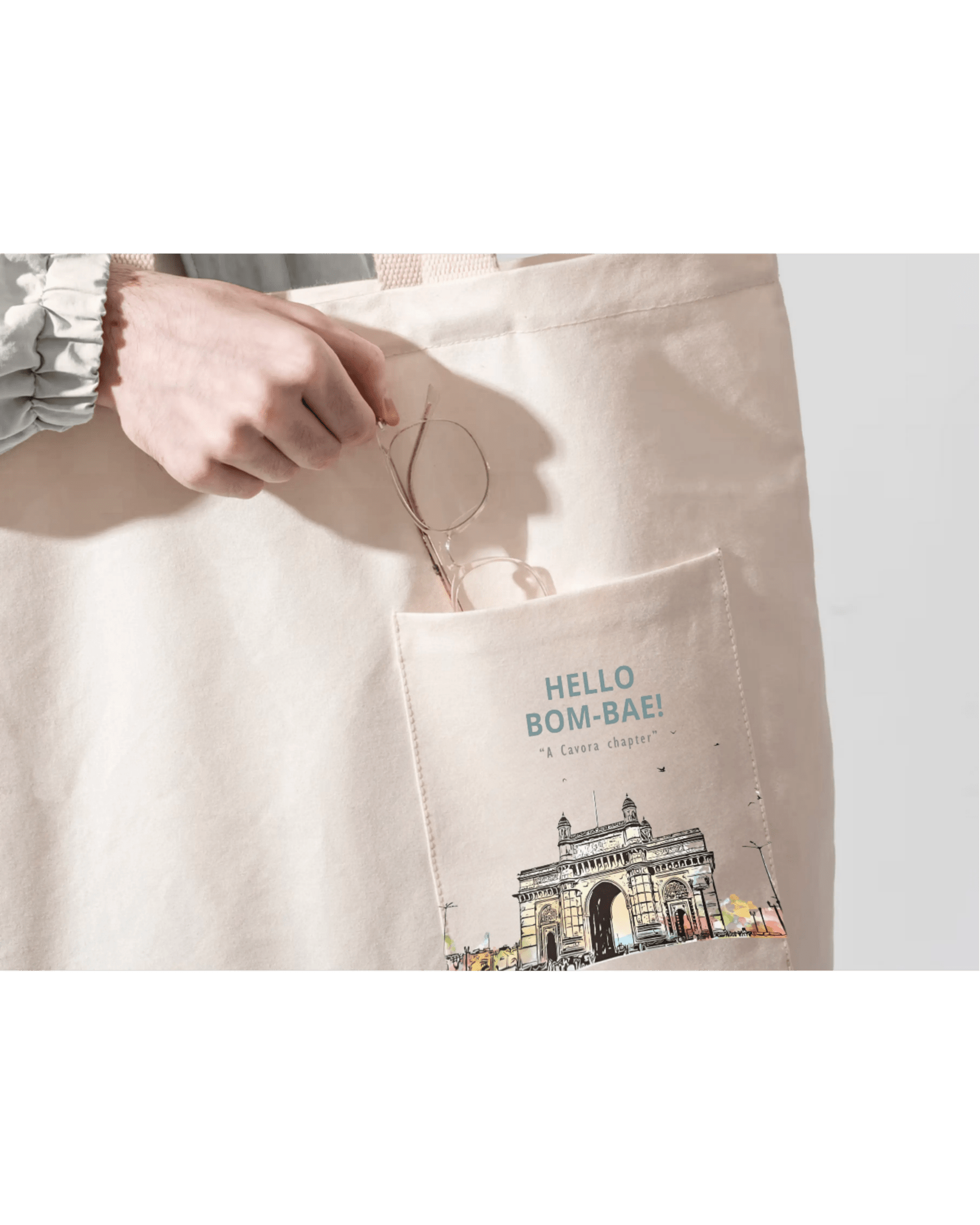 City Print Canvas Tote Bag – All City Tote - Cavora