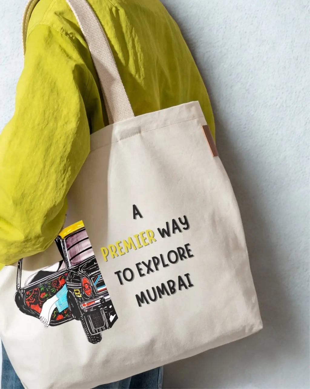 City Print Canvas Tote Bag – All City Tote - Cavora