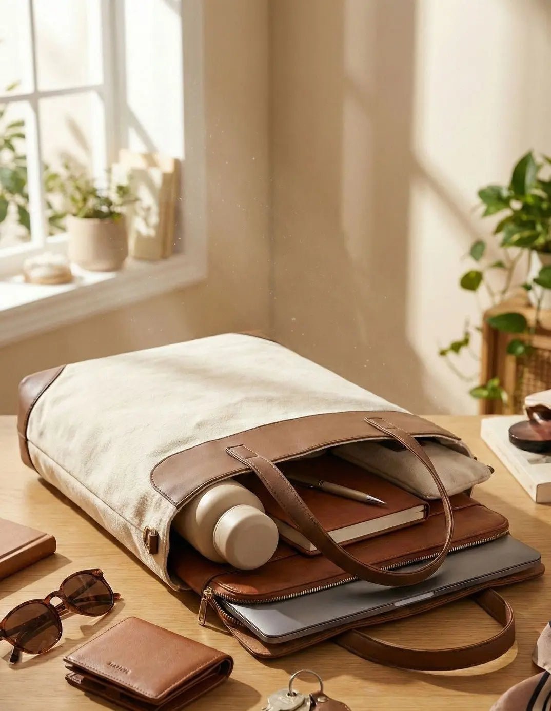 Everyday Canvas Tote Bag – The Dune Bag Stylish & Durable Carry | Cavora - Cavora