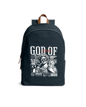 Graphic Canvas Backpack – Modo God of Hustle Backpack | Cavora