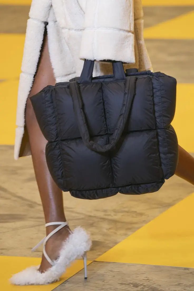 Lightweight Puffer Tote Bag – Nimbus Tote Stylish Quilted Carry | Cavora - Cavora