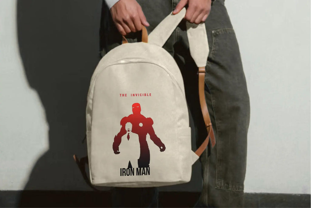 Modo Iron Man Backpack | Canvas Backpack for Everyday Use - Cavora