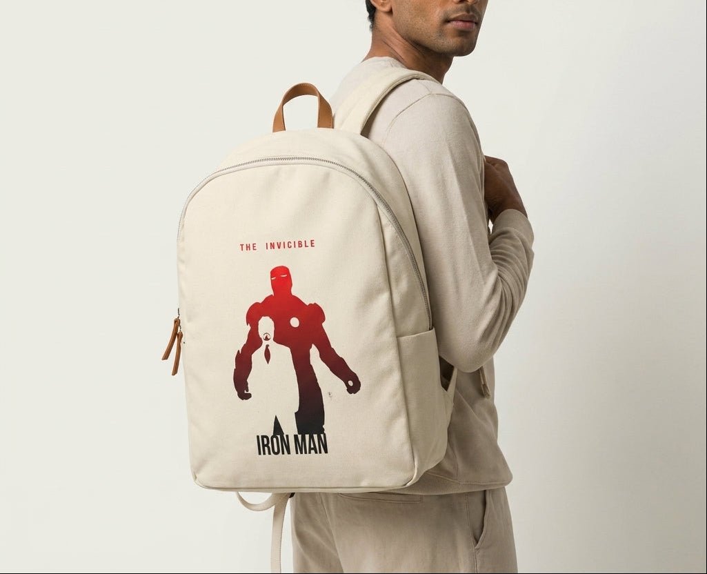 Modo Iron Man Backpack | Canvas Backpack for Everyday Use - Cavora