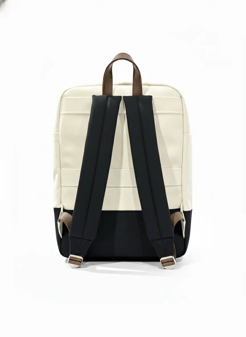 Premium Canvas Backpack – Cavora Élan Stylish Work & Travel Backpack - Cavora