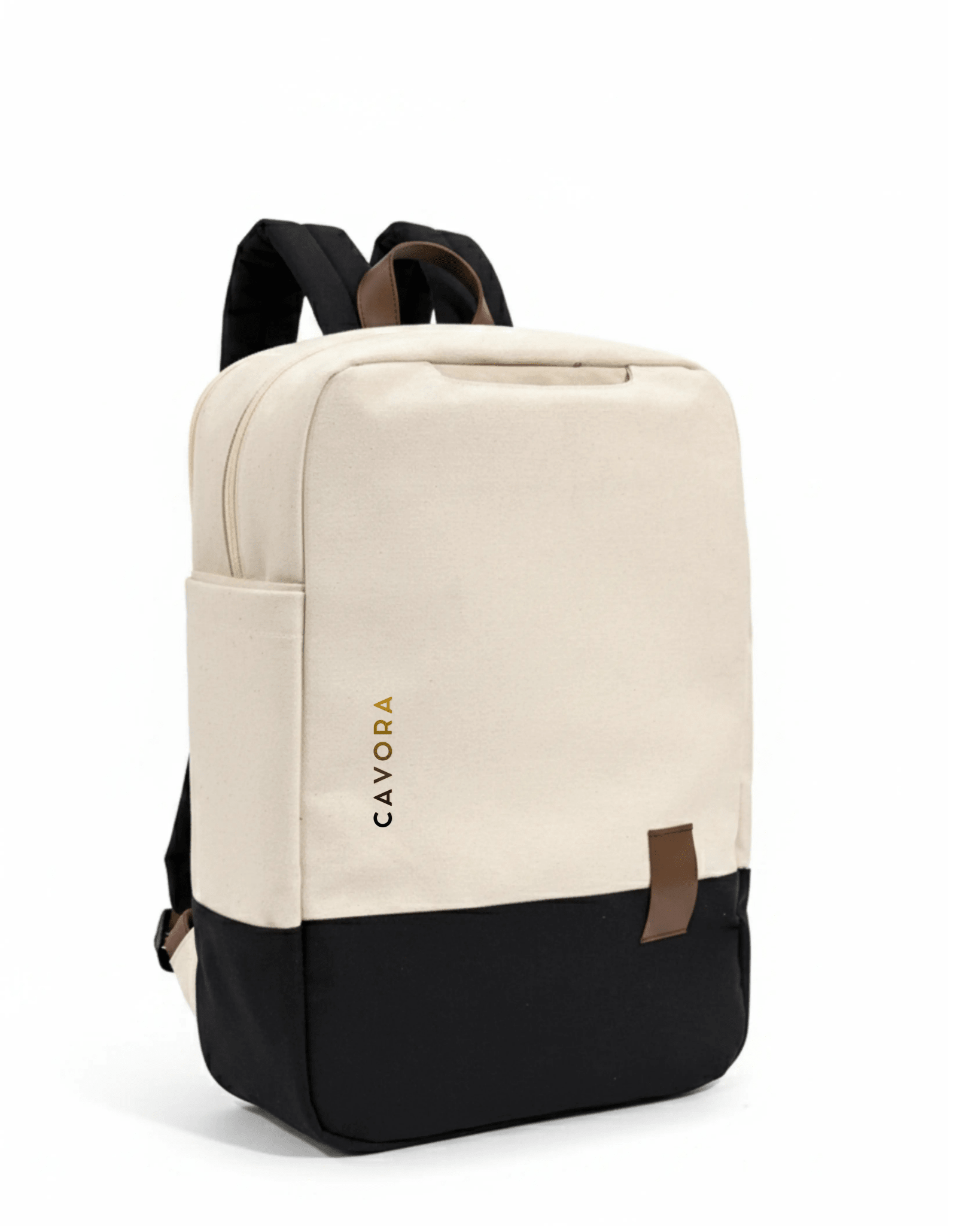 Premium Canvas Backpack – Cavora Élan Stylish Work & Travel Backpack - Cavora
