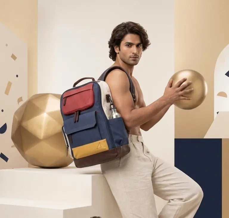 Premium Canvas Backpack | Cavora Kanto Minimal Laptop Backpack - Cavora