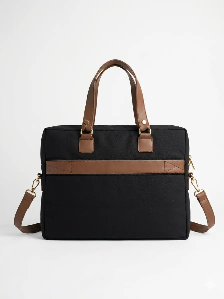 Regent Laptop Bag | Stylish Canvas Laptop Bag for Professionals - Cavora