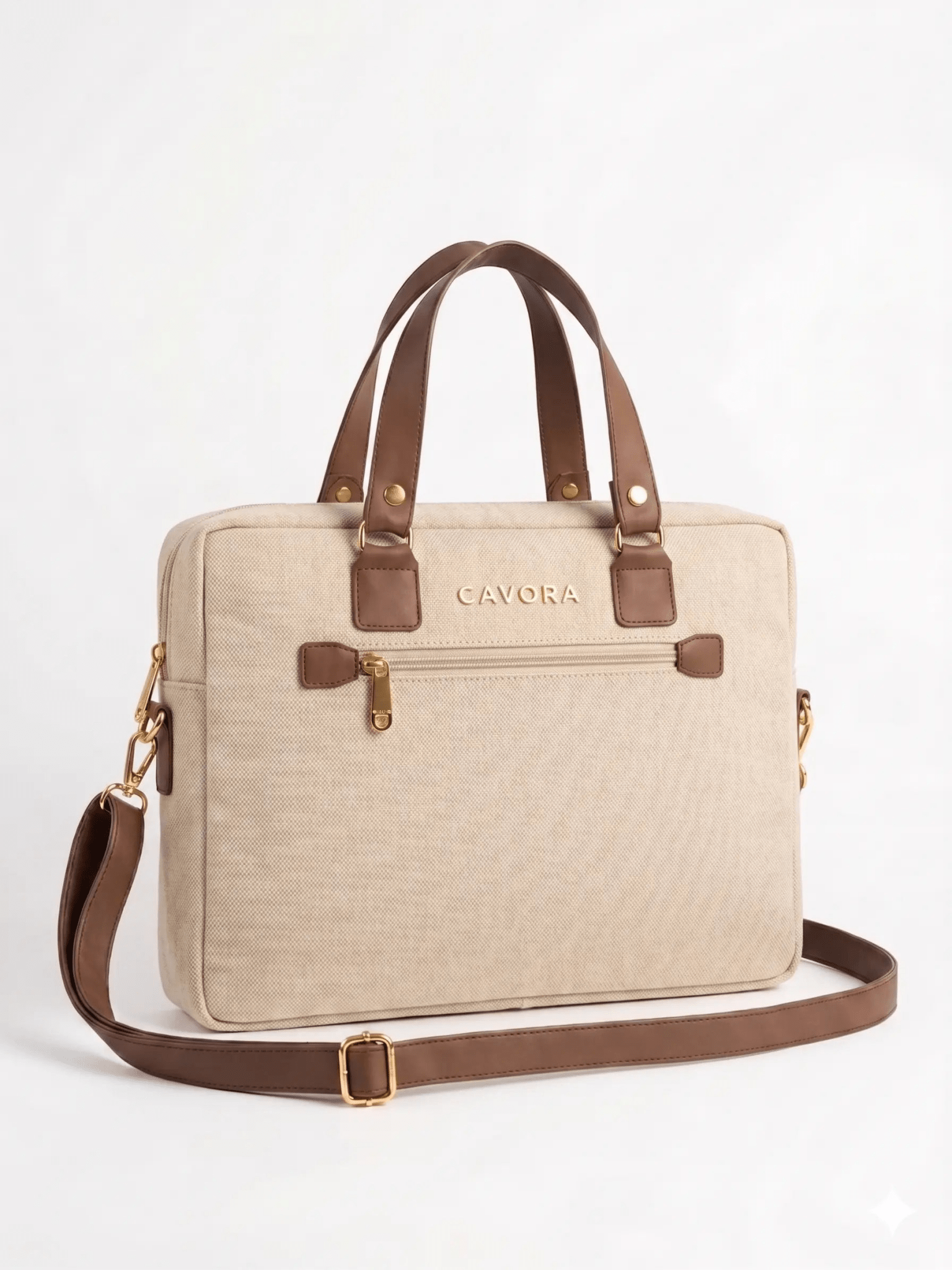 Regent Laptop Bag | Stylish Canvas Laptop Bag for Professionals - Cavora